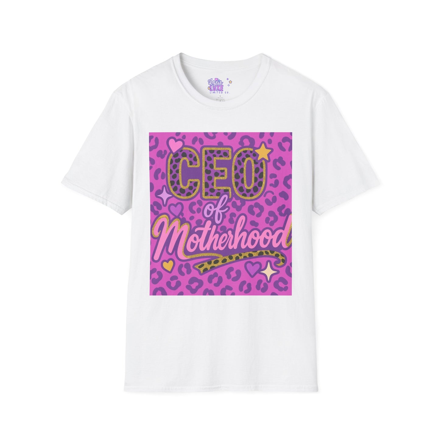 CEO of Motherhood Unisex T-Shirt - Fun & Stylish Mom Apparel Glam Tee