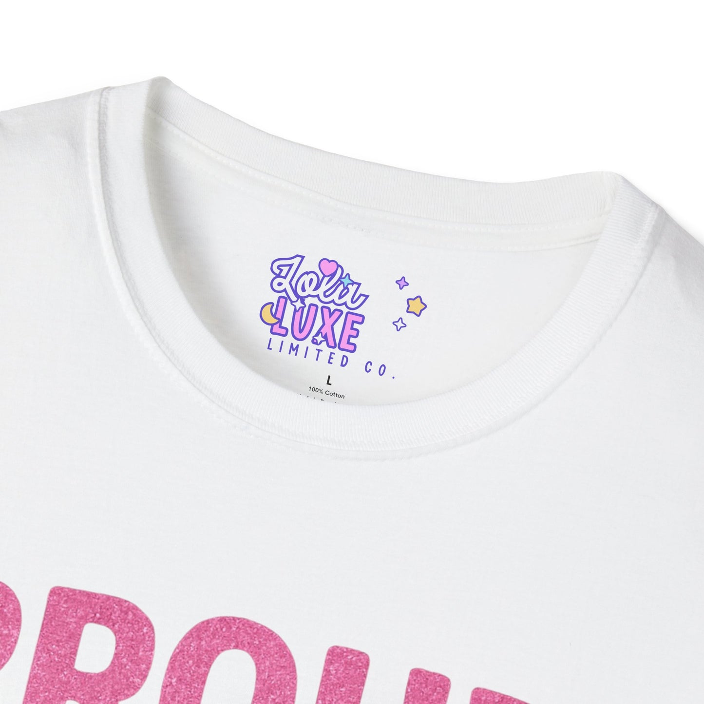 "Proud Baseball Grandma" T-Shirt | Customizable Fan Shirt for Grandma