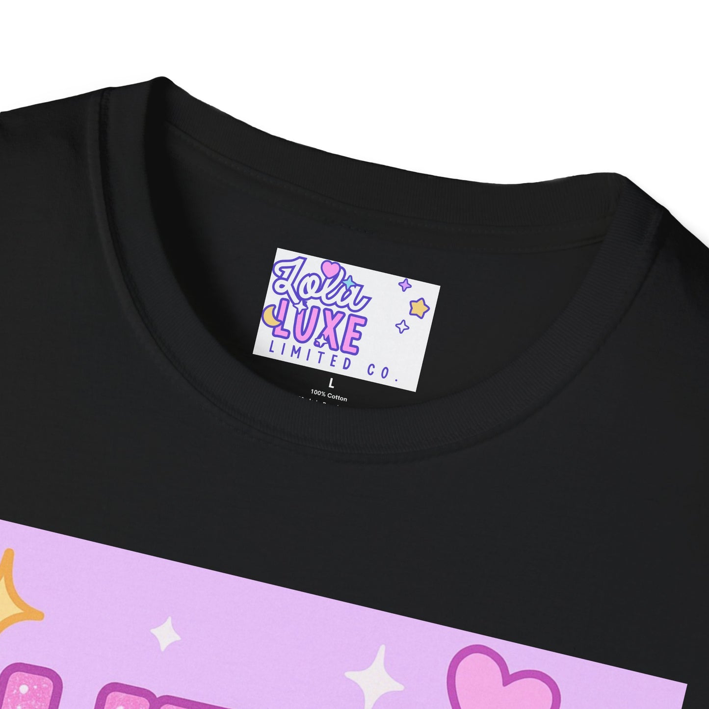 Glitter Is My Love Language Unisex Softstyle Glam Tee