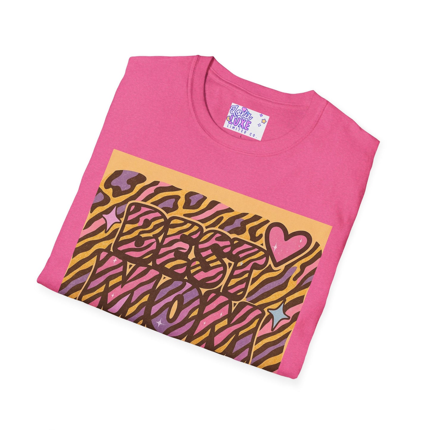 Best Mom Ever Unisex Softstyle T-Shirt - Perfect Gift for Mother's Day Glam Tee