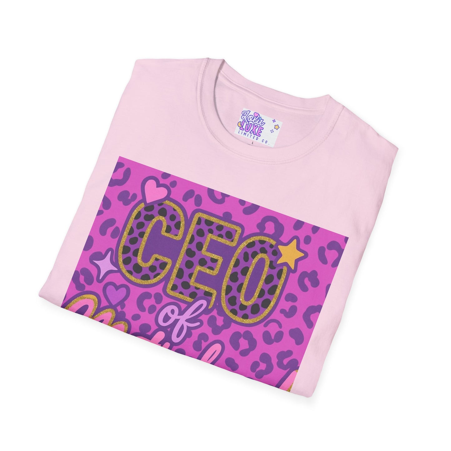 CEO of Motherhood Unisex T-Shirt - Fun & Stylish Mom Apparel Glam Tee