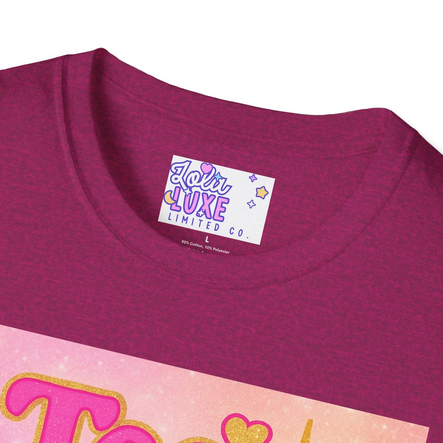 Too Cute to Be Broke Unisex Softstyle Glam Tee - Fun Casual Tee for Trendy Fashion Lovers