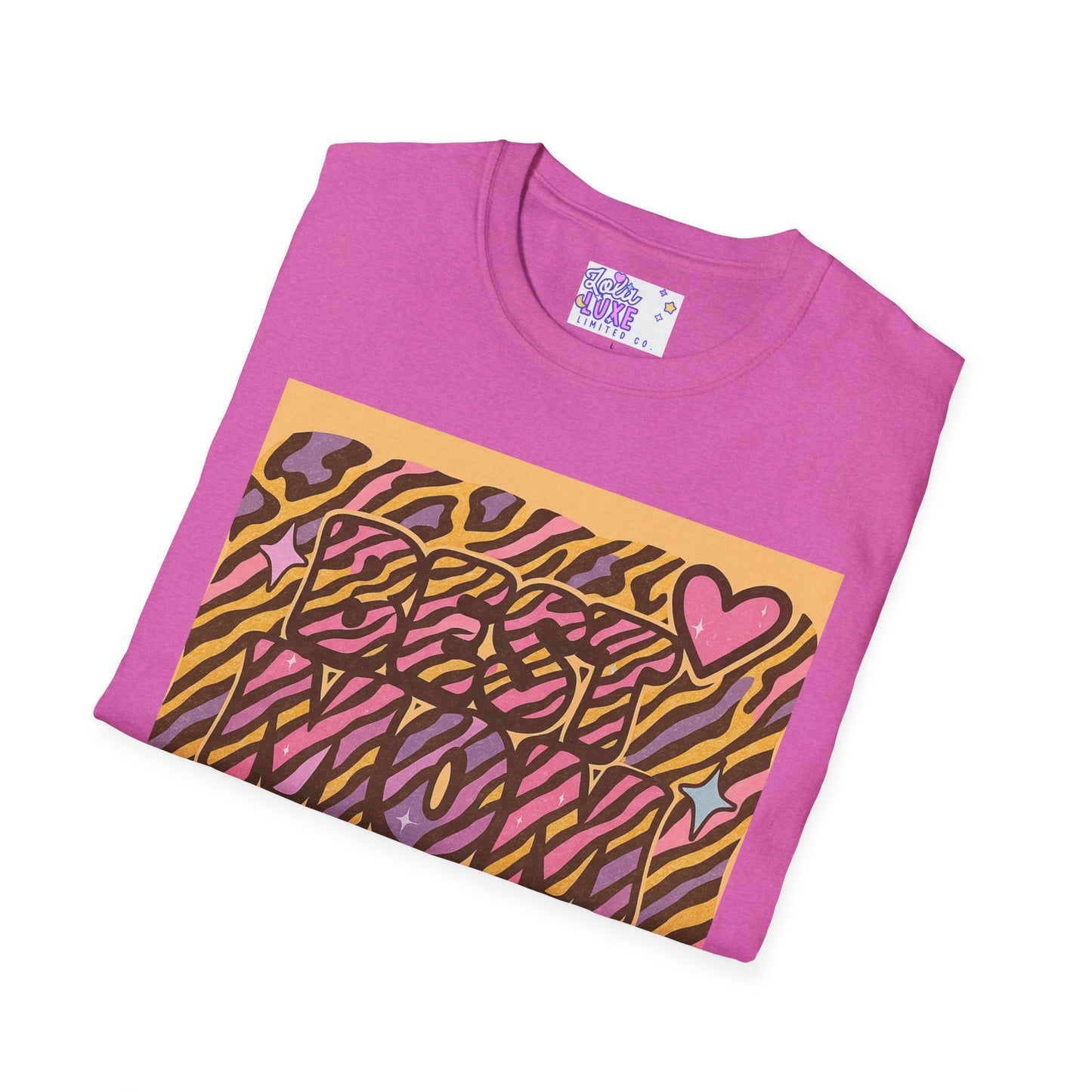 Best Mom Ever Unisex Softstyle T-Shirt - Perfect Gift for Mother's Day Glam Tee