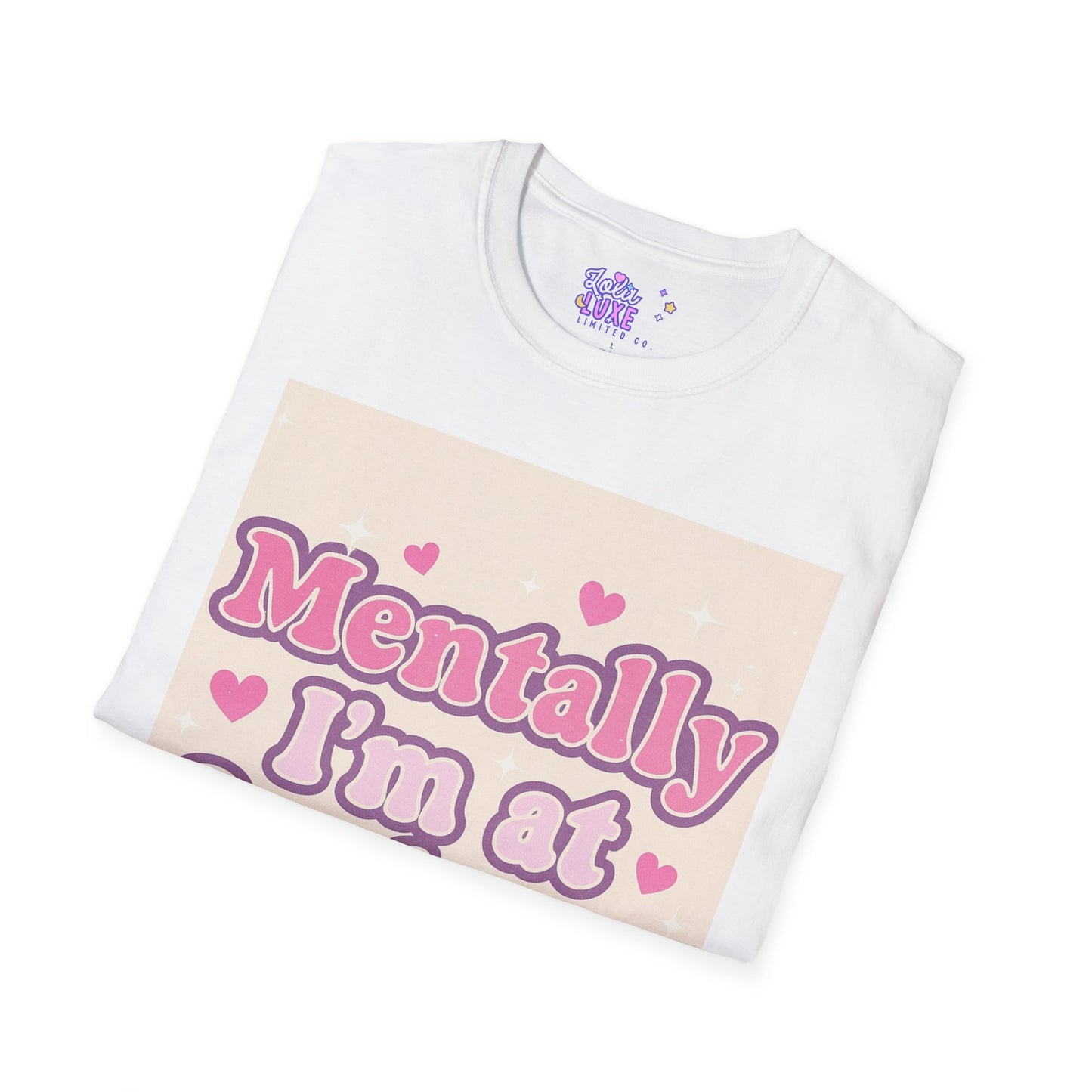 'Mentally I'm at Sephora' Unisex Softstyle T-Shirt - Glam Tee Perfect for Beauty Lovers