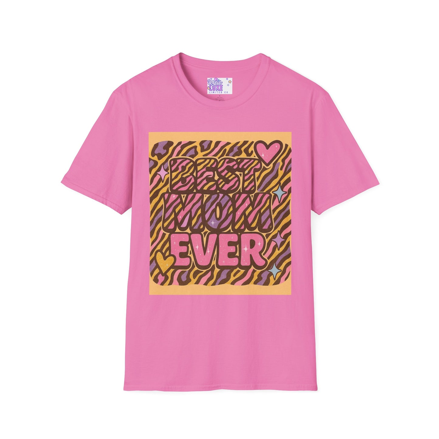 Best Mom Ever Unisex Softstyle T-Shirt - Perfect Gift for Mother's Day Glam Tee