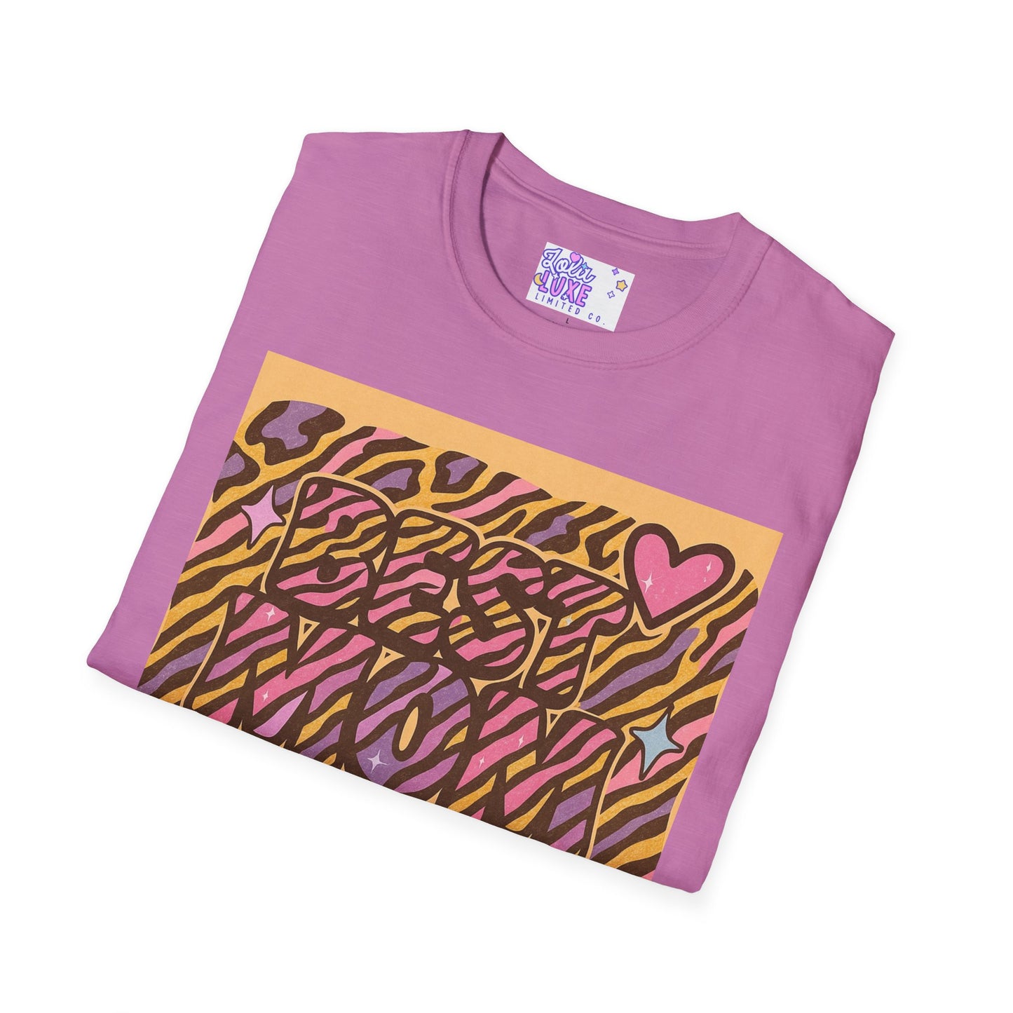 Best Mom Ever Unisex Softstyle T-Shirt - Perfect Gift for Mother's Day Glam Tee