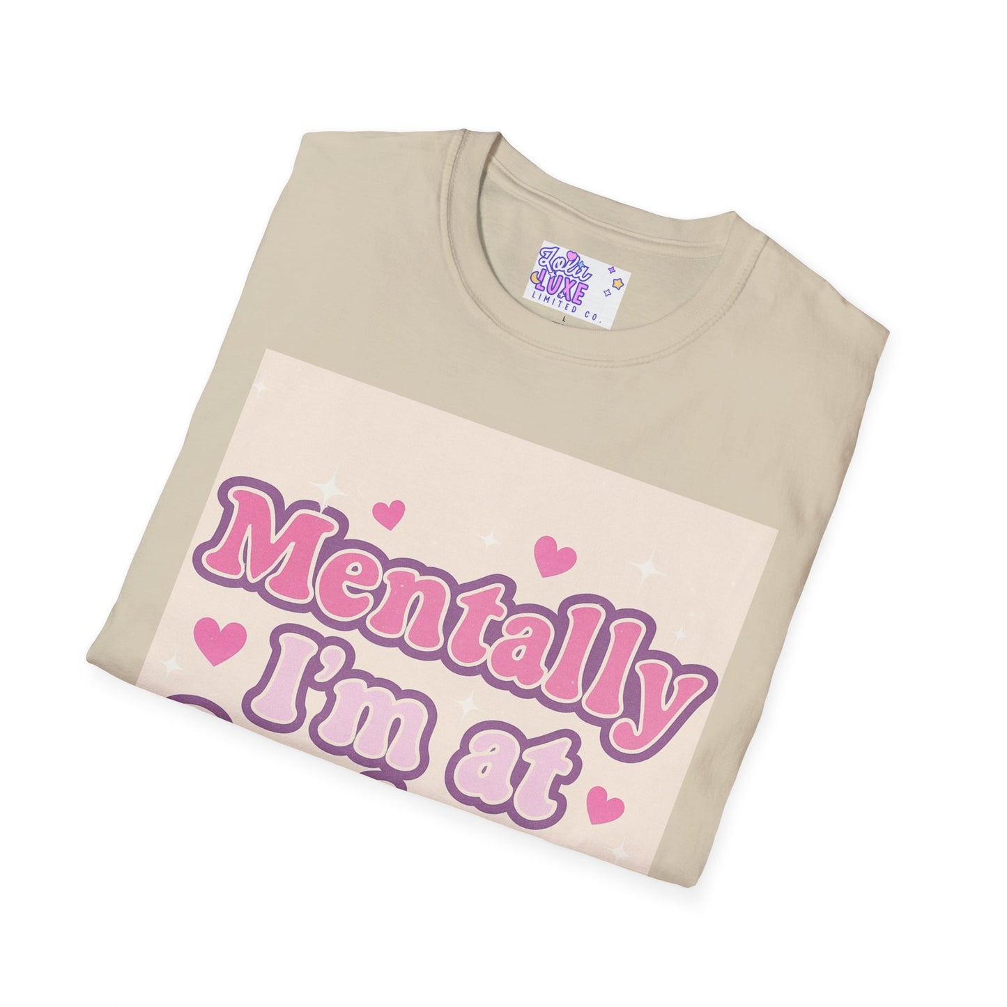'Mentally I'm at Sephora' Unisex Softstyle T-Shirt - Glam Tee Perfect for Beauty Lovers