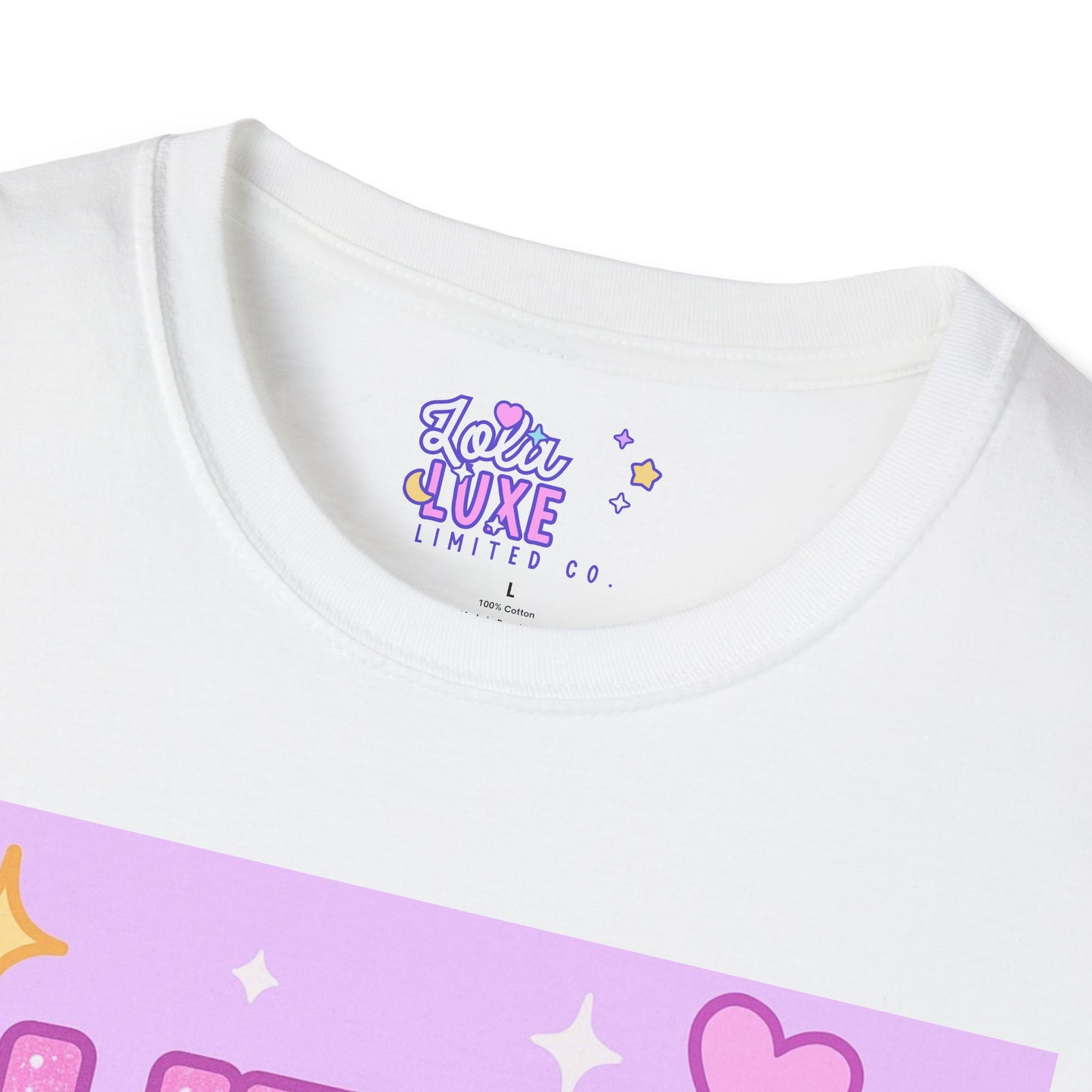 Glitter Is My Love Language Unisex Softstyle Glam Tee