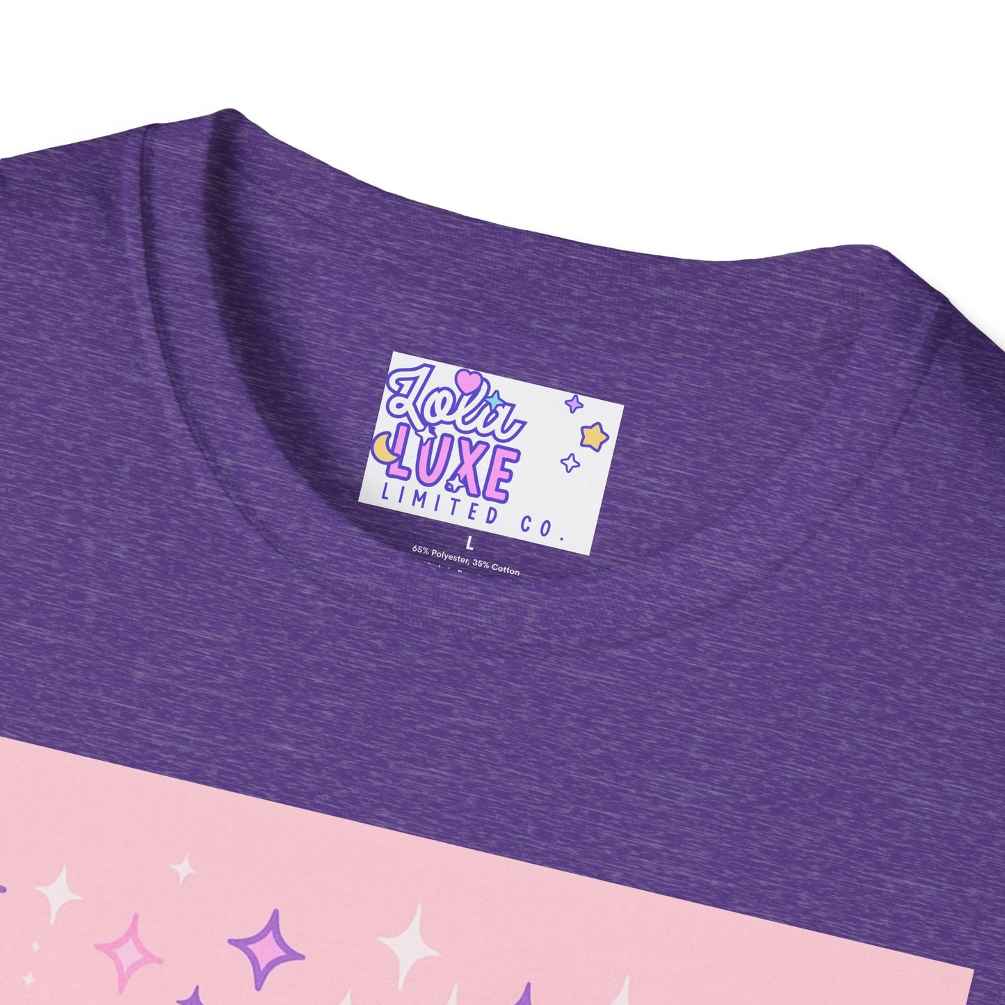 Currently Manifesting Unisex Softstyle Glam Tee - Positive Vibes for Dreamers & Creatives