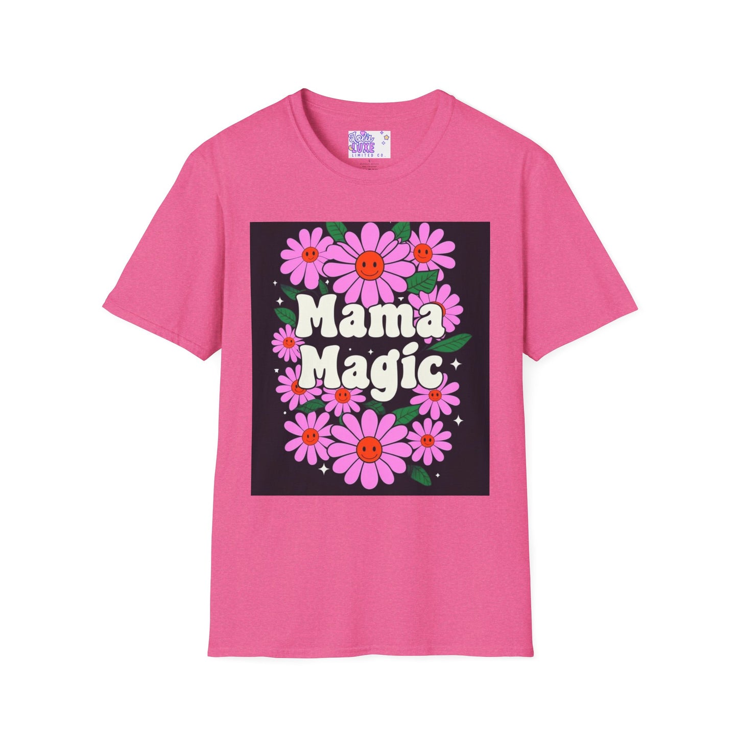 Mama Magic Floral T-Shirt – Comfort for Moms