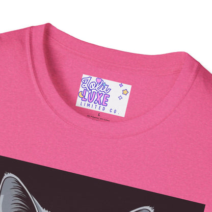 Cool Cat Softstyle T-Shirt | Soft Life Design for Animal Lovers