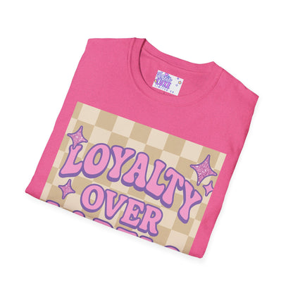 Loyalty Over Labels Unisex Softstyle Glam Tee - Trendy Casual Wear