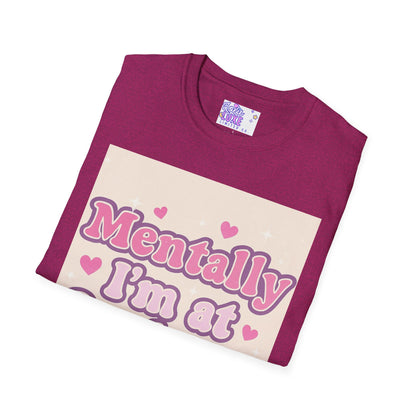 'Mentally I'm at Sephora' Unisex Softstyle T-Shirt - Glam Tee Perfect for Beauty Lovers