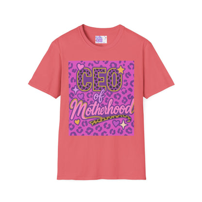 CEO of Motherhood Unisex T-Shirt - Fun & Stylish Mom Apparel Glam Tee