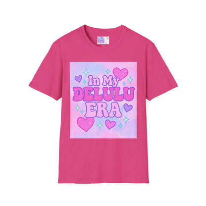 Cute "In My Delulu Era" Unisex Softstyle T-Shirt - Trendy Glam Tee