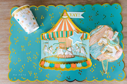 Fun Fair Carousel Plates (8)