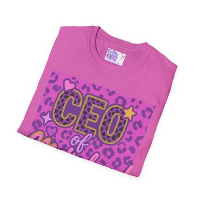 CEO of Motherhood Unisex T-Shirt - Fun & Stylish Mom Apparel Glam Tee