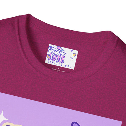 In My Baddie Era Unisex Softstyle Glam Tee - Trendy Graphic Tee for Confident Fashion Lovers