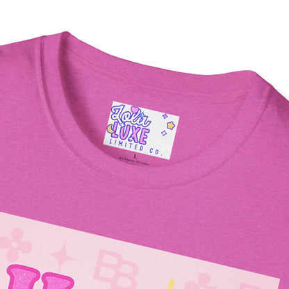 Hot Mess Still Blessed Unisex Softstyle Glam Tee - Fun & Comfortable Casual Wear