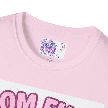 Mom Fuel T-Shirt - Coffee, Chaos & Cuddles - Fun Unisex Softstyle Glam Tee