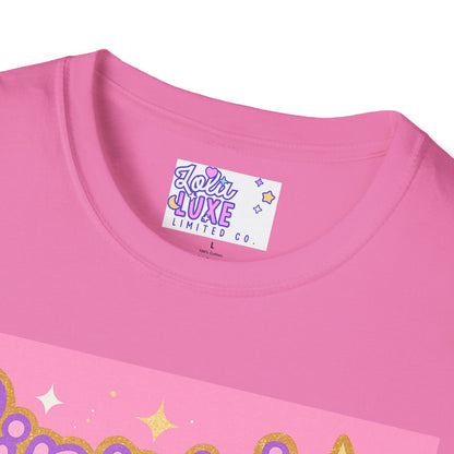Self Worth Unisex Softstyle T-Shirt - Positive Affirmation Glam Tee
