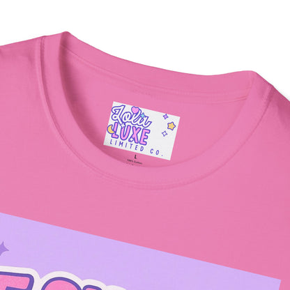 Funny Graphic T-Shirt - "If She's Too Much, Go Find Less" - Unisex Softstyle Glam Tee