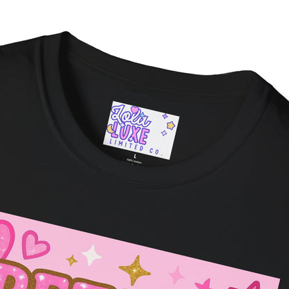 Retail Therapy Unisex Softstyle T-Shirt - Self Care Glam Tee