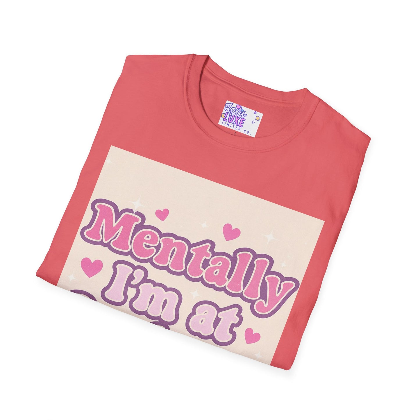 'Mentally I'm at Sephora' Unisex Softstyle T-Shirt - Glam Tee Perfect for Beauty Lovers