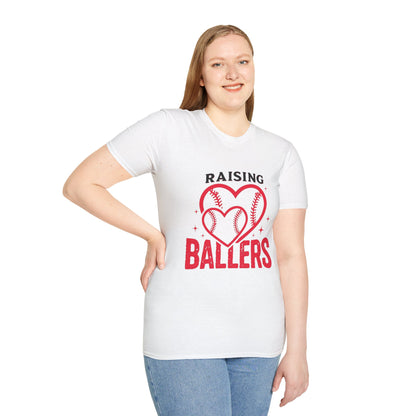 "Raising Ballers" Softstyle T-Shirt