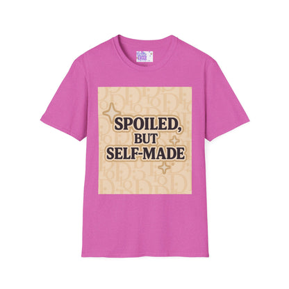 Spoiled, But Self-Made Unisex Softstyle Glam Tee