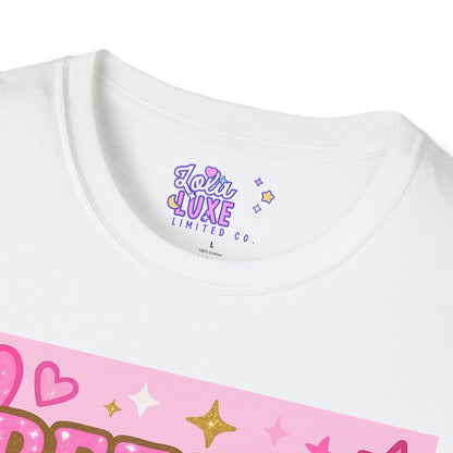 Retail Therapy Unisex Softstyle T-Shirt - Self Care Glam Tee