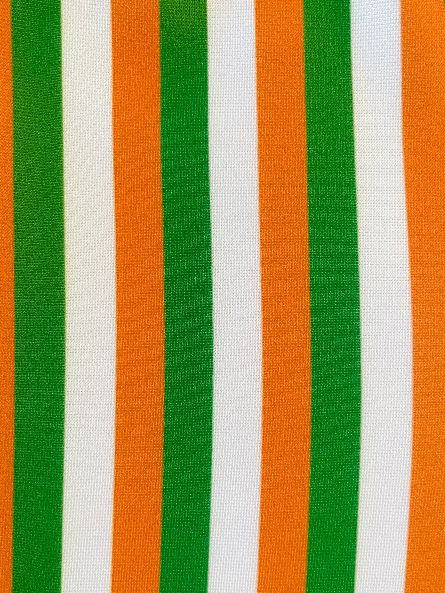 Cabana Set - Green/Orange/White Stripe