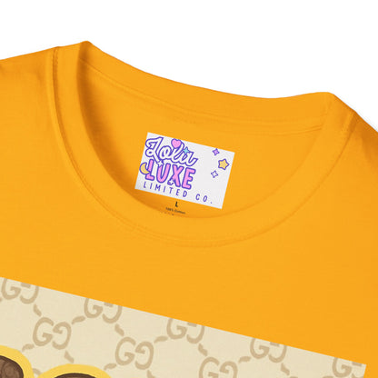 God's Plan Unisex Softstyle Glam Tee - Casual Inspirational Apparel
