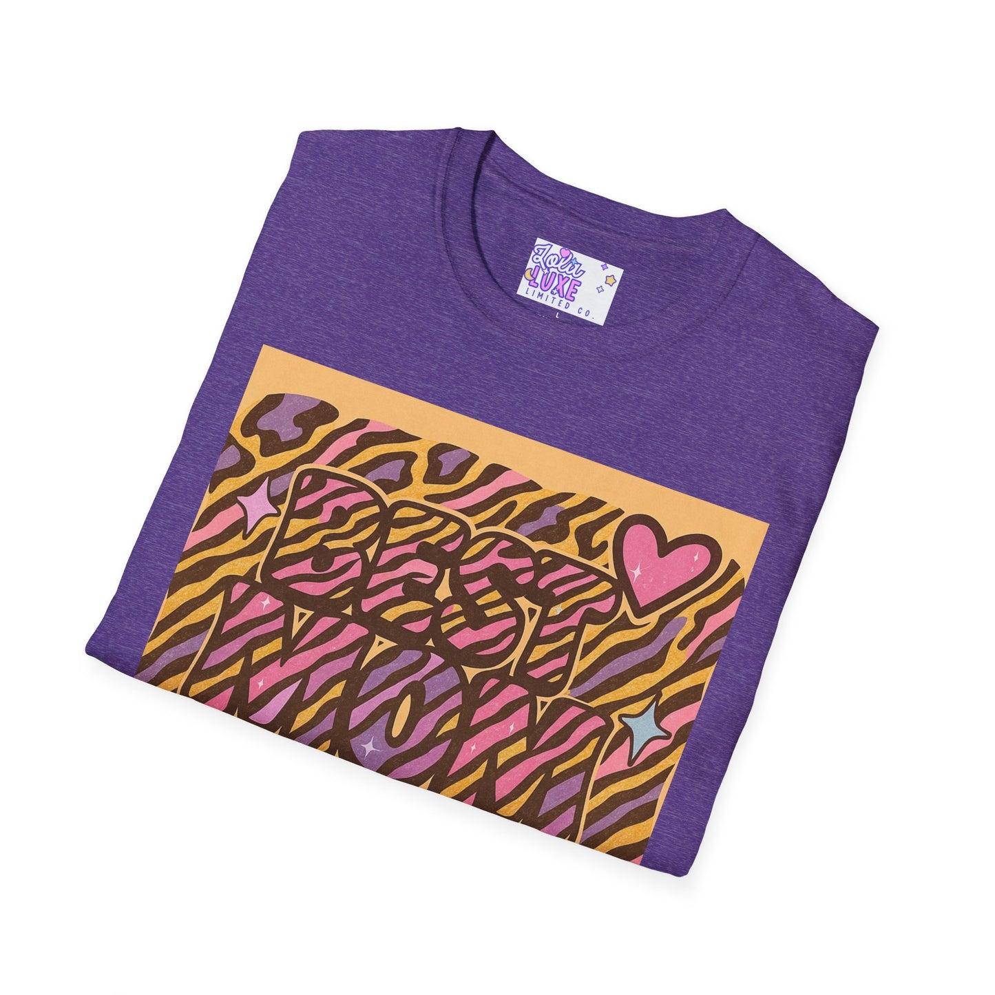 Best Mom Ever Unisex Softstyle T-Shirt - Perfect Gift for Mother's Day Glam Tee