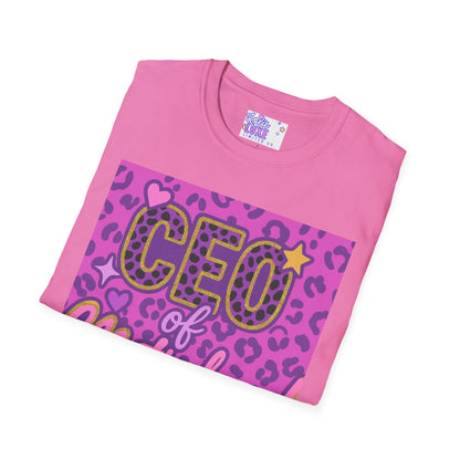 CEO of Motherhood Unisex T-Shirt - Fun & Stylish Mom Apparel Glam Tee