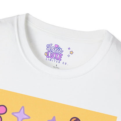 Raising Legends Unisex Softstyle T-Shirt - Vibrant Floral Design for Celebrations