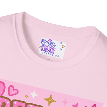 Retail Therapy Unisex Softstyle T-Shirt - Self Care Glam Tee