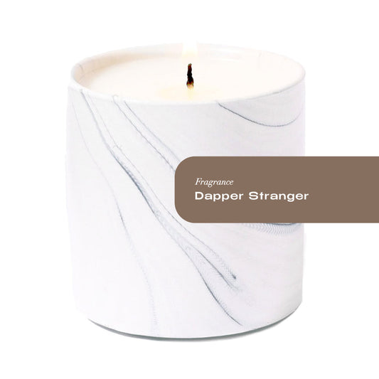 Dapper Stranger White Marble Candle 6oz