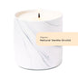 Natural Vanilla Orchid White Marble Candle 6oz