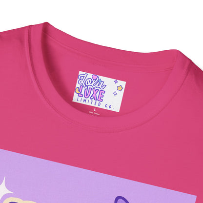 In My Baddie Era Unisex Softstyle Glam Tee - Trendy Graphic Tee for Confident Fashion Lovers