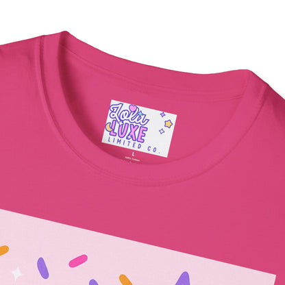 Mentally I'm at Dunkin' Unisex Softstyle T-Shirt - Fun Coffee Lover GlamTee