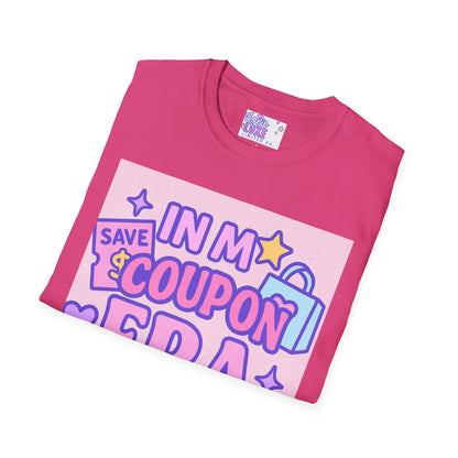Funny Coupon Era Unisex Softstyle Glam Tee