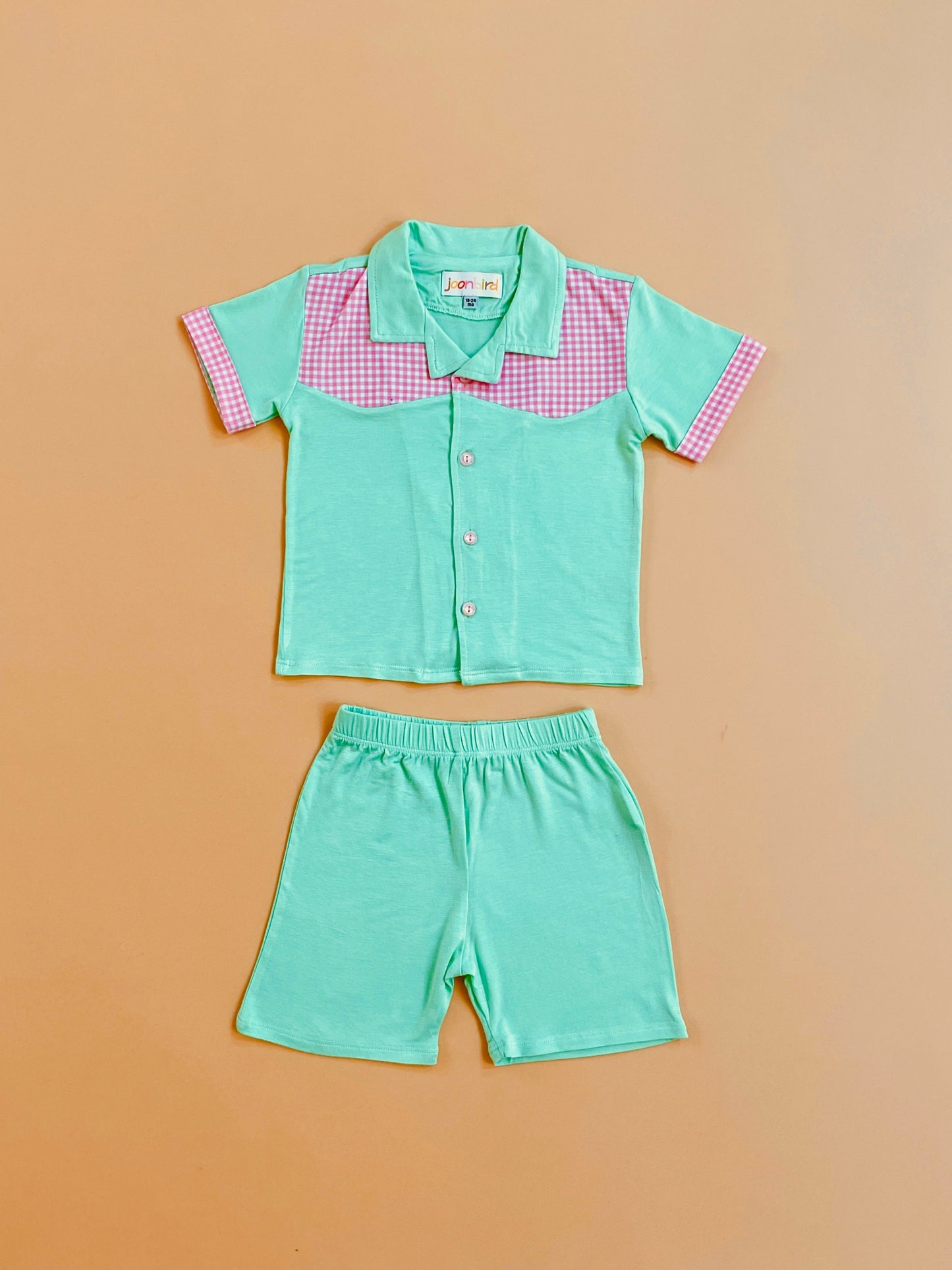 Western Set — Mint/Pink