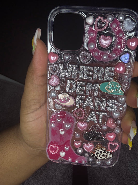 Where Them Fans At – Custom Junk Phone Case
