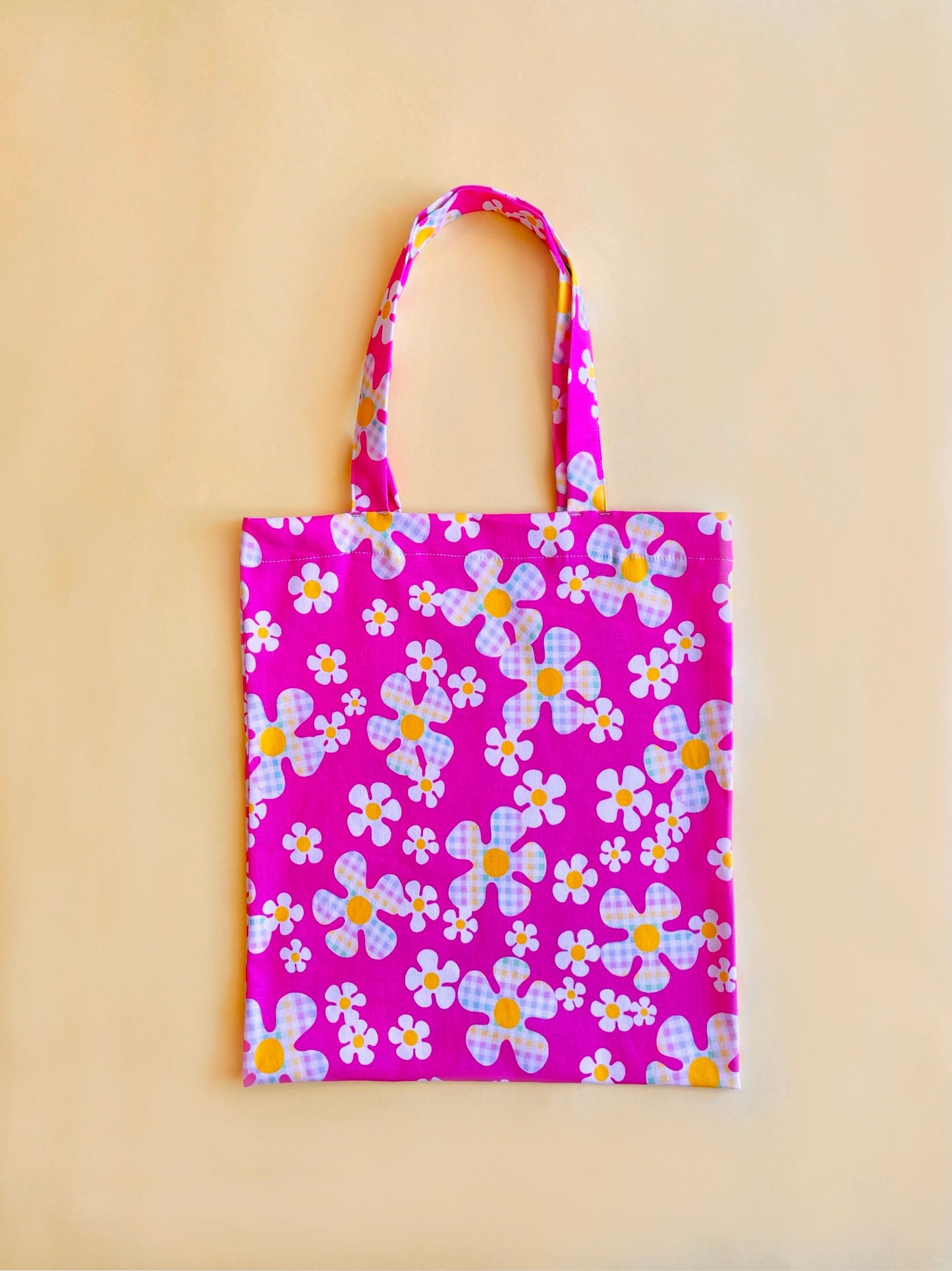 Tote Bag — Pink Flower Power