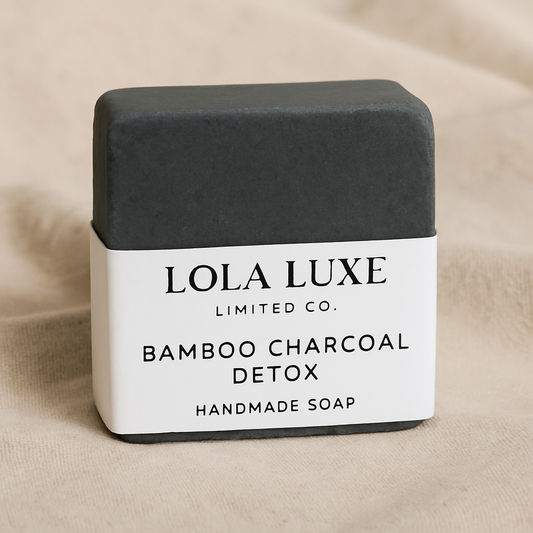 Bamboo Charcoal Detox Handmade Soap Bar