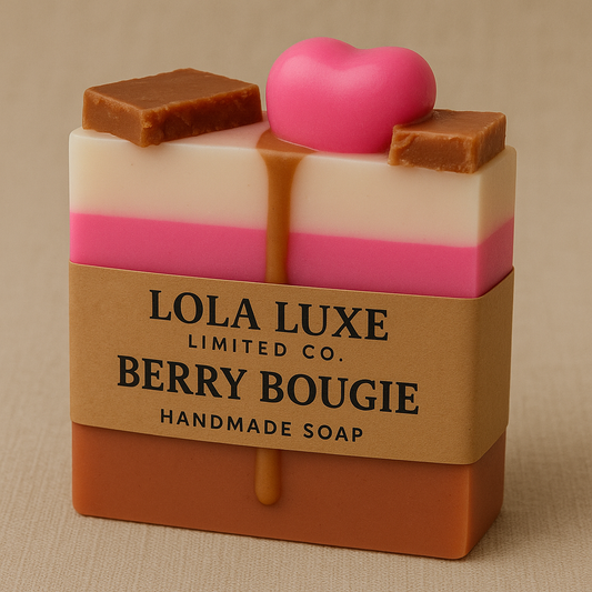 Berry Bougie  Handmade Soap🍓✨