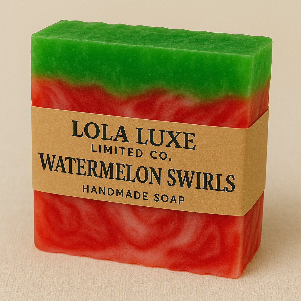 Watermelon Scented Handmade Soap