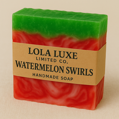 Watermelon Scented Handmade Soap