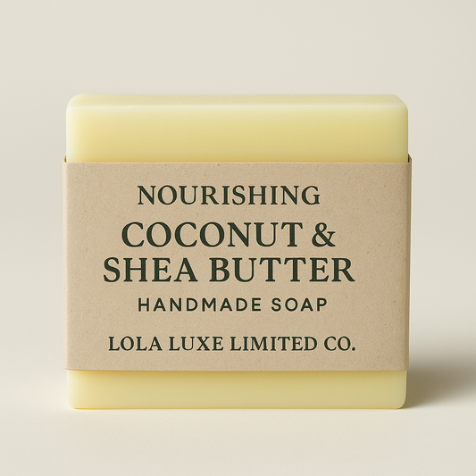 Nourishing Coconut & Shea Butter Handmade Soap